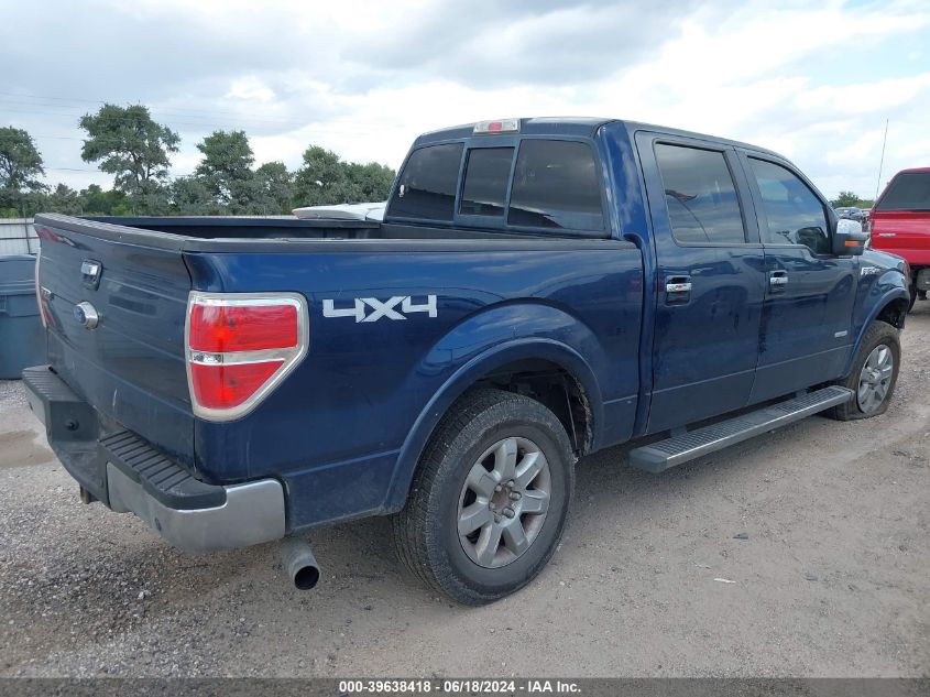 2013 Ford F-150 Lariat VIN: 1FTFW1ET7DKE97768 Lot: 39638418