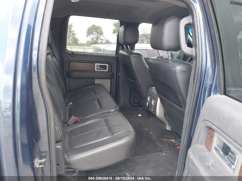 2013 Ford F-150 Lariat VIN: 1FTFW1ET7DKE97768 Lot: 39638418