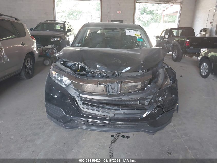 2019 Honda Hr-V Lx VIN: 3CZRU6H38KG719261 Lot: 39638420