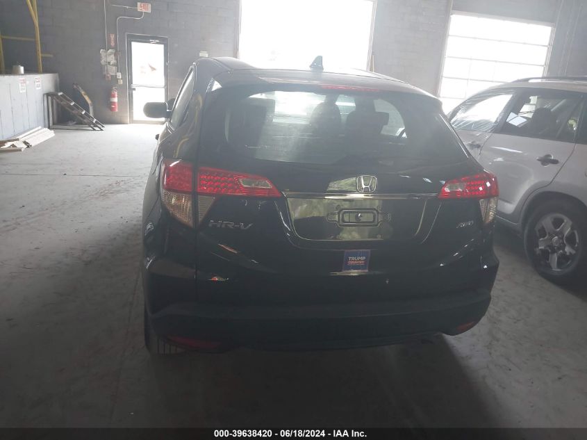 2019 Honda Hr-V Lx VIN: 3CZRU6H38KG719261 Lot: 39638420