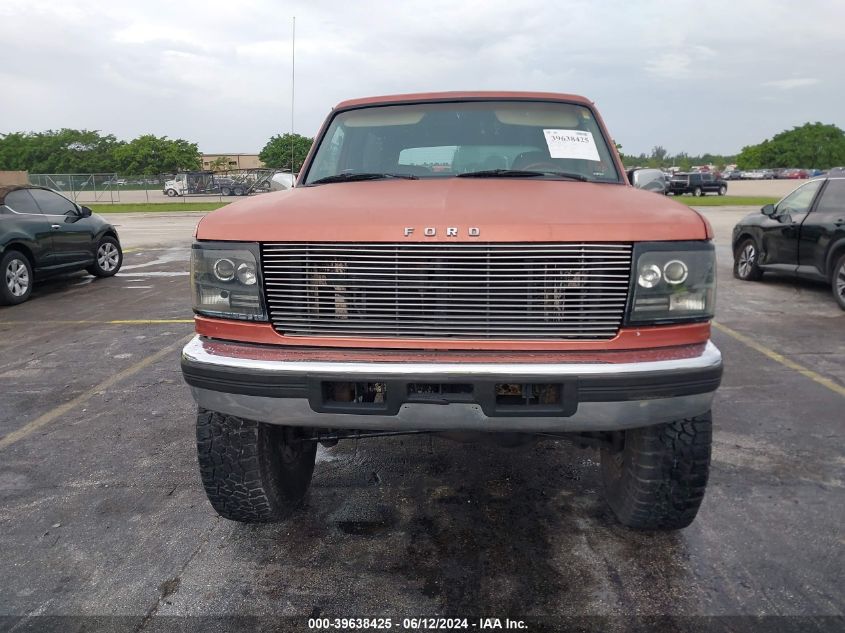 1995 Ford Bronco U100 VIN: 1FMEU15H5SLC00951 Lot: 39638425