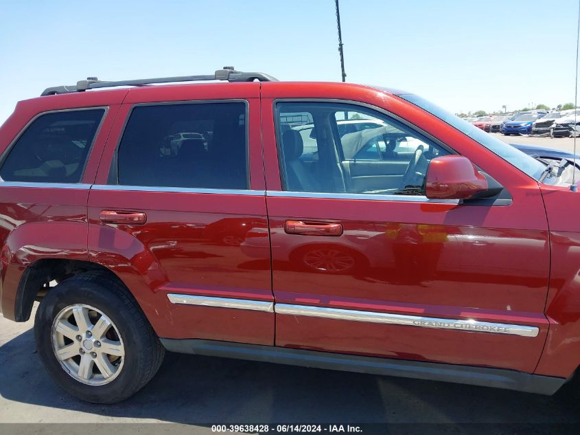 2008 Jeep Grand Cherokee Limited VIN: 1J8HR58248C170652 Lot: 39638428