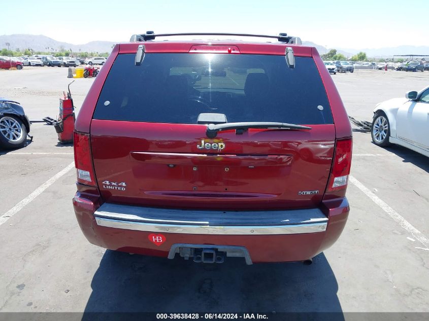 2008 Jeep Grand Cherokee Limited VIN: 1J8HR58248C170652 Lot: 39638428