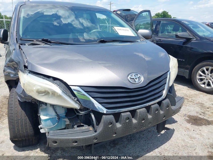 2011 Toyota Sienna Le V6 VIN: 5TDKK3DC4BS077480 Lot: 39638441