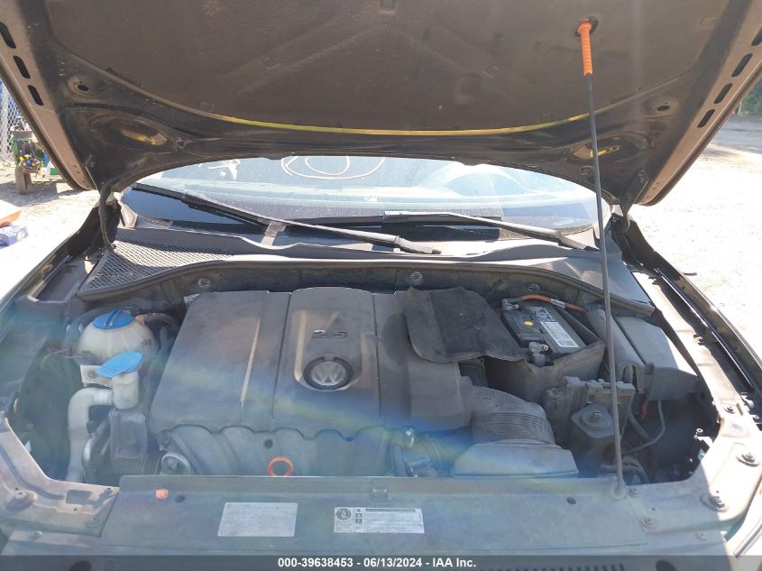 2012 Volkswagen Passat 2.5L Se VIN: 1VWBP7A30CC068921 Lot: 39638453