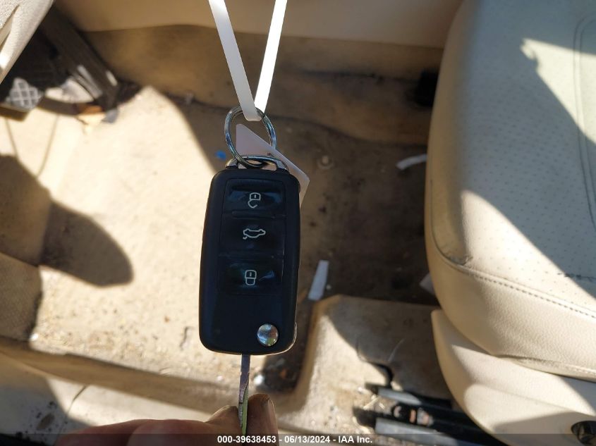 2012 Volkswagen Passat 2.5L Se VIN: 1VWBP7A30CC068921 Lot: 39638453