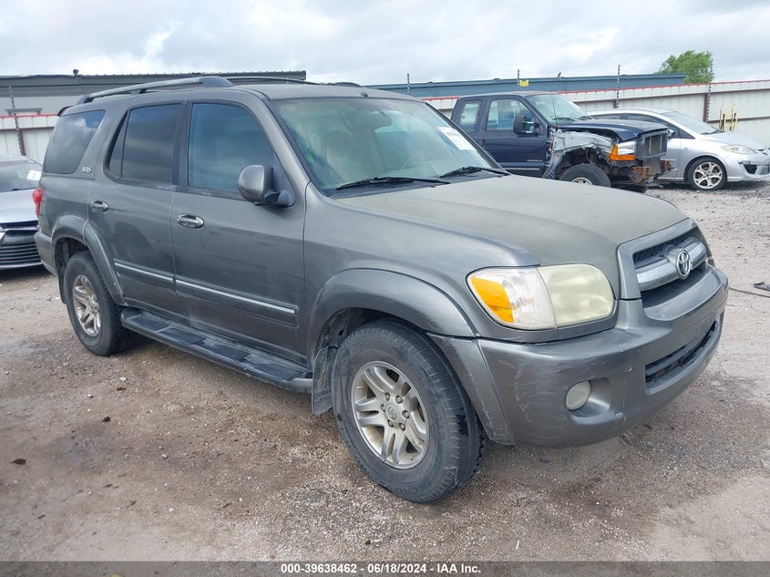 2005 Toyota Sequoia Sr5 V8 VIN: 5TDZT34A25S257703 Lot: 39638462