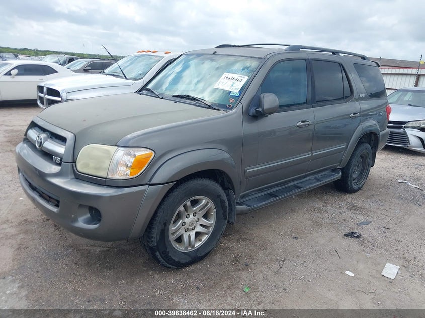 2005 Toyota Sequoia Sr5 V8 VIN: 5TDZT34A25S257703 Lot: 39638462