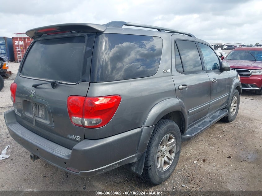 2005 Toyota Sequoia Sr5 V8 VIN: 5TDZT34A25S257703 Lot: 39638462