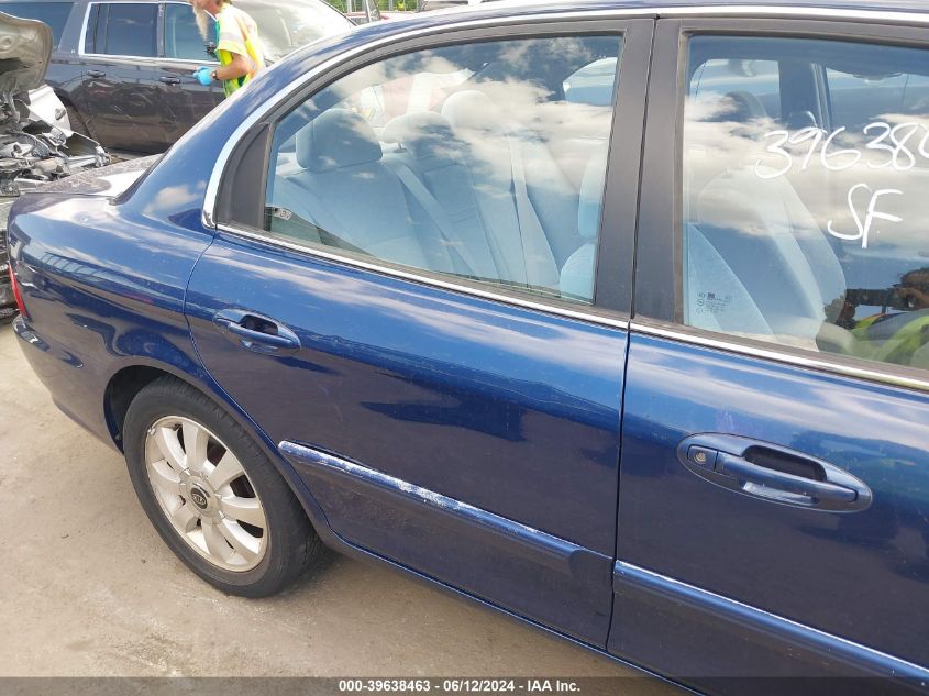 2004 Kia Optima Ex V6/Lx V6 VIN: KNAGD128X45352861 Lot: 39638463