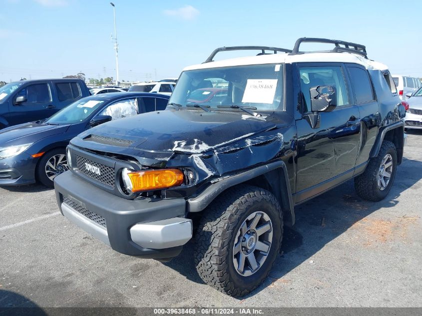 2014 Toyota Fj Cruiser VIN: JTEBU4BF4EK205740 Lot: 39638468