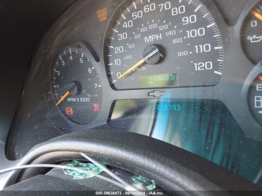 2003 Chevrolet Trailblazer Lt VIN: 1GNDT13S432269873 Lot: 39638472