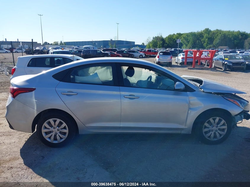 2018 Hyundai Accent Se VIN: 3KPC24A32JE022632 Lot: 39638475