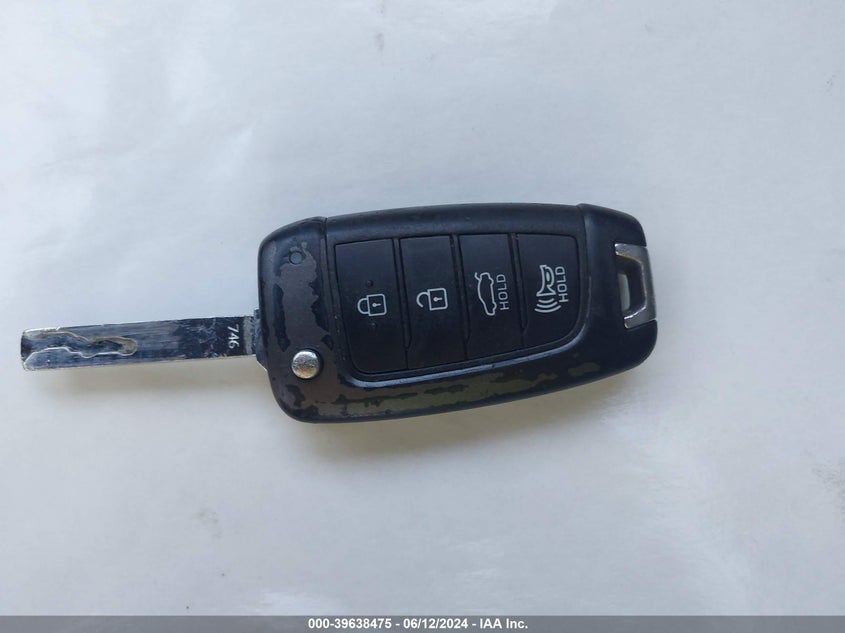 2018 Hyundai Accent Se VIN: 3KPC24A32JE022632 Lot: 39638475