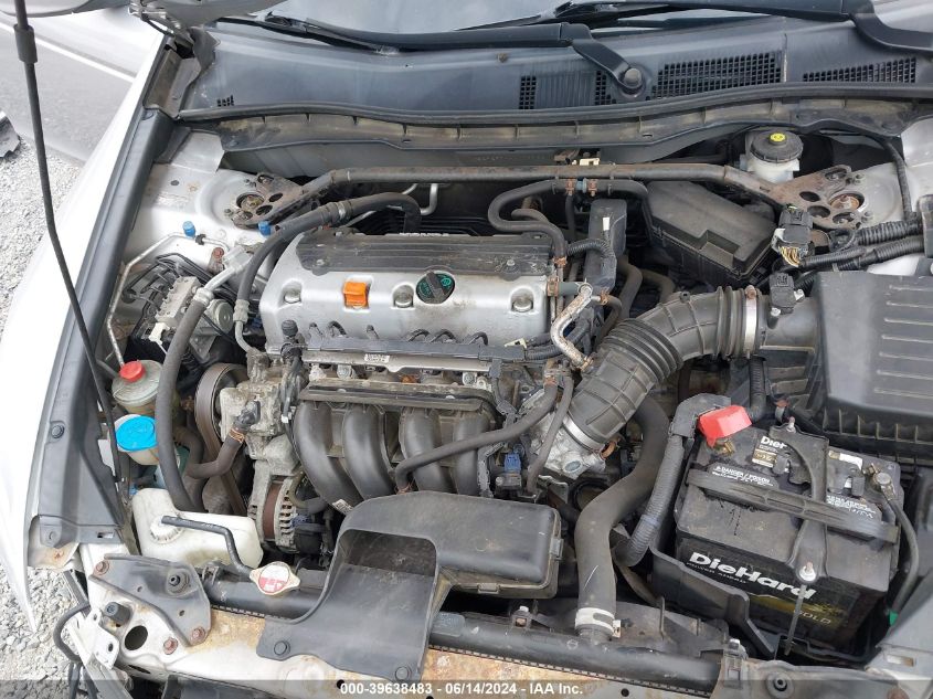 2010 Honda Accord 2.4 Ex VIN: 1HGCP2F74AA179956 Lot: 39638483