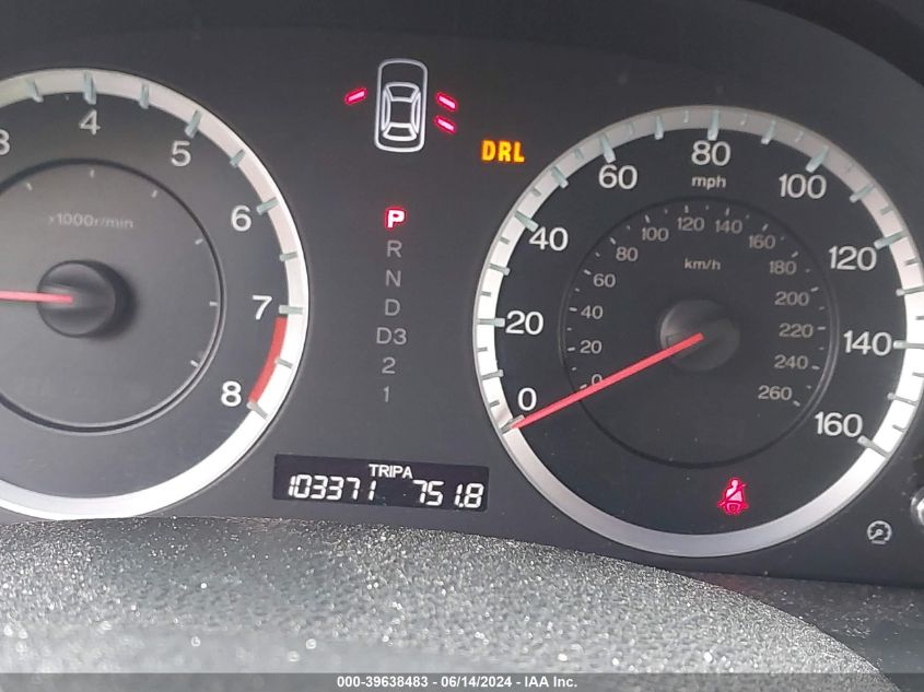 2010 Honda Accord 2.4 Ex VIN: 1HGCP2F74AA179956 Lot: 39638483