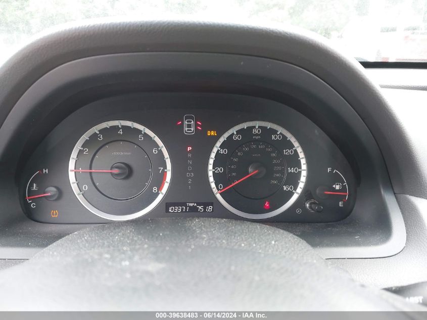 2010 Honda Accord 2.4 Ex VIN: 1HGCP2F74AA179956 Lot: 39638483