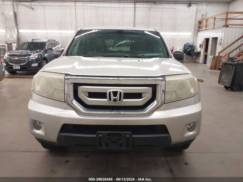 2009 Honda Pilot Lx VIN: 5FNYF48249B047836 Lot: 39638488