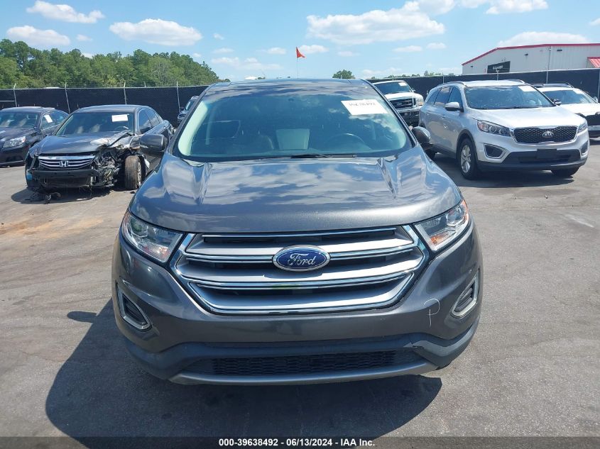 2017 Ford Edge Titanium VIN: 2FMPK3K95HBB77607 Lot: 39638492