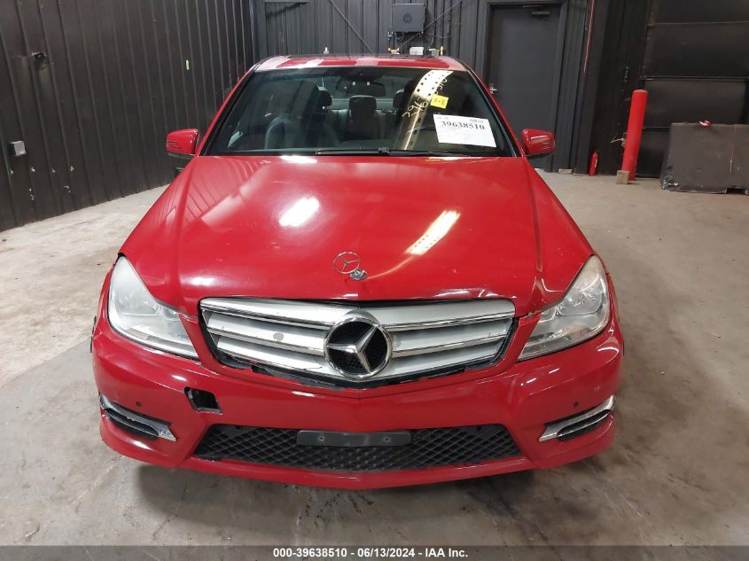 2013 Mercedes-Benz C 300 Luxury 4Matic/Sport 4Matic VIN: WDDGF8AB1DG040893 Lot: 39638510