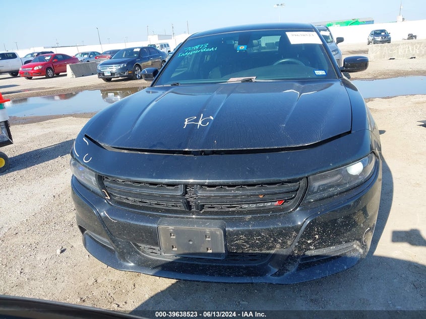 2018 Dodge Charger Sxt Rwd VIN: 2C3CDXBG3JH173565 Lot: 39638523