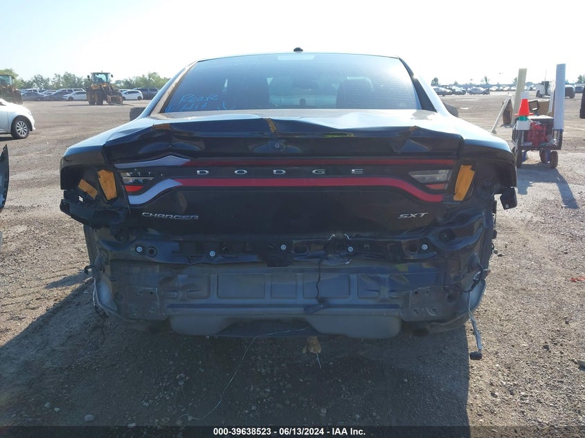 2018 Dodge Charger Sxt Rwd VIN: 2C3CDXBG3JH173565 Lot: 39638523