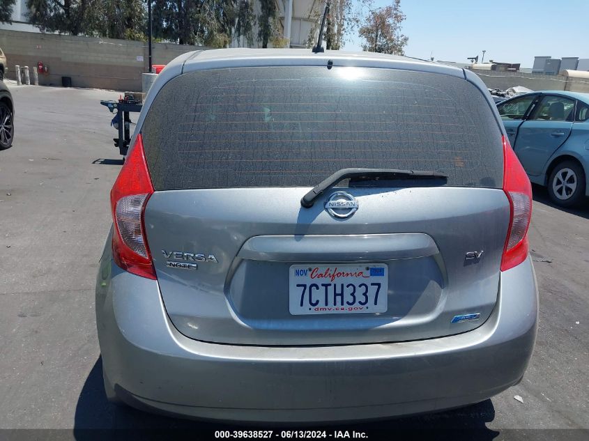 2014 Nissan Versa Note Sv VIN: 3N1CE2CP1EL366372 Lot: 39638527