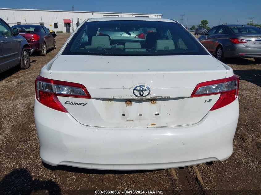 2014 Toyota Camry Le VIN: 4T4BF1FK0ER438895 Lot: 39638537