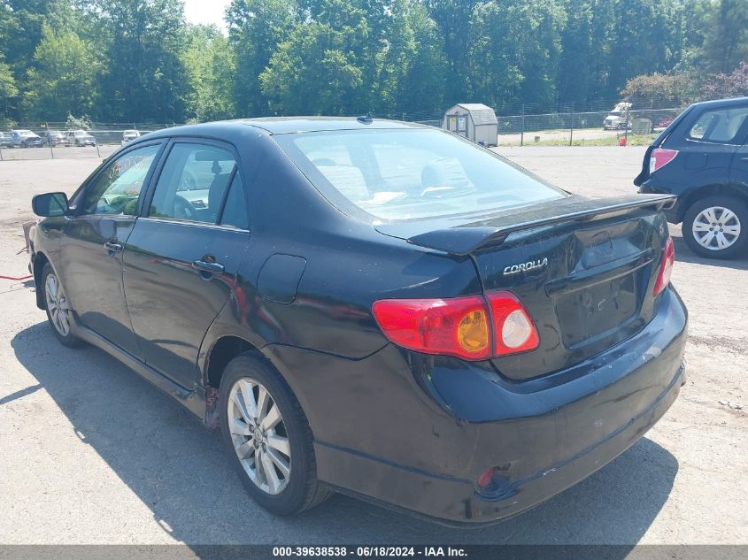 2010 Toyota Corolla S VIN: 2T1BU4EE6AC308659 Lot: 39638538