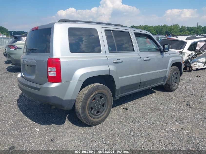 2017 Jeep Patriot Sport VIN: 1C4NJRBB2HD138827 Lot: 40379635