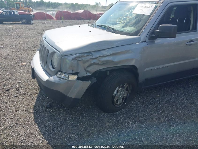 2017 Jeep Patriot Sport VIN: 1C4NJRBB2HD138827 Lot: 40379635