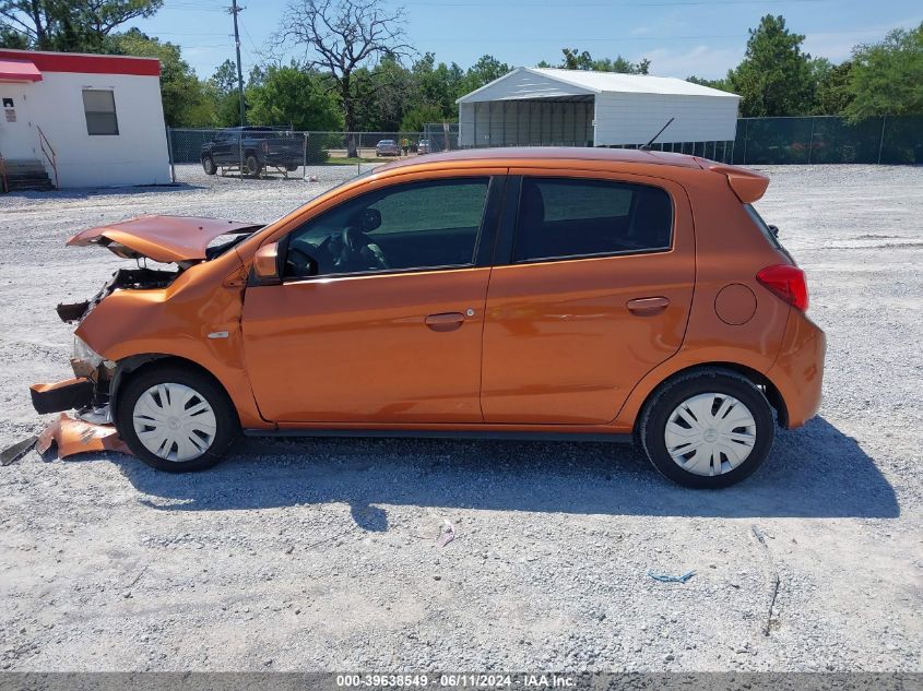 2018 Mitsubishi Mirage Es VIN: ML32A3HJ1JH012071 Lot: 39638549