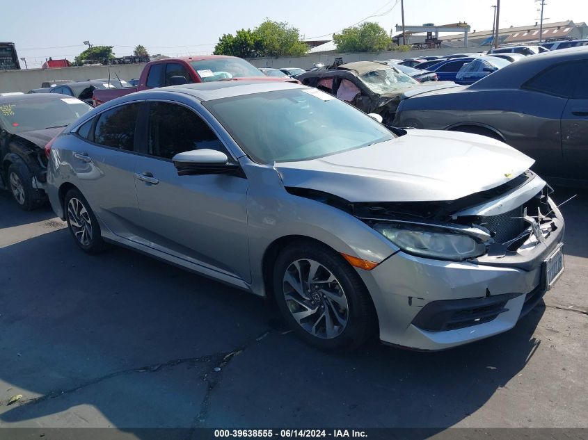 2017 Honda Civic Ex VIN: 2HGFC2F77HH523607 Lot: 39638555