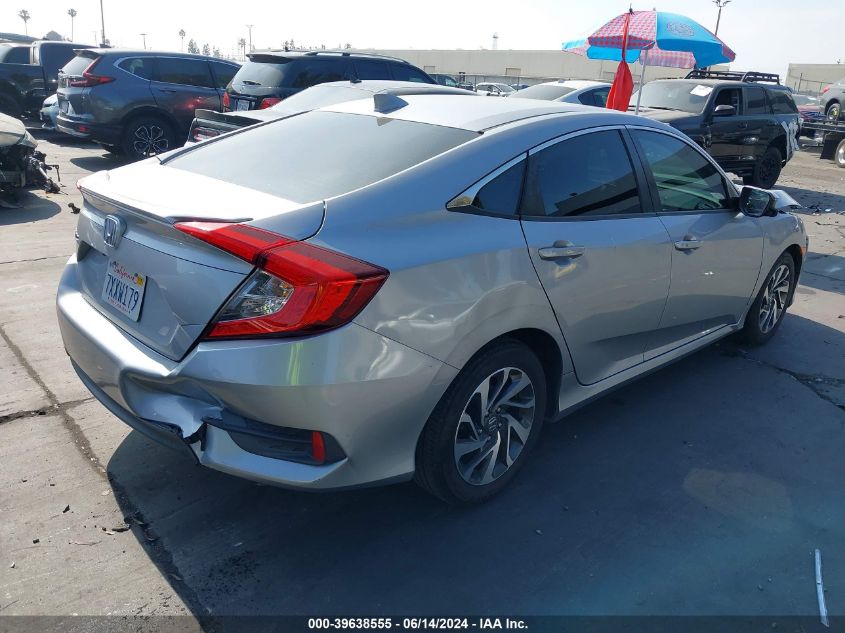 2017 Honda Civic Ex VIN: 2HGFC2F77HH523607 Lot: 39638555