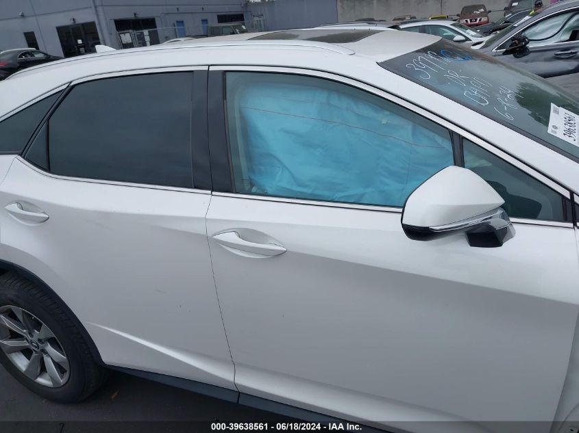 2018 Lexus Rx 350 VIN: 2T2ZZMCA8JC095404 Lot: 39638561