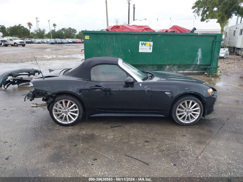 2020 Fiat 124 Spider Lusso VIN: JC1NFAEK4L0145256 Lot: 39638563