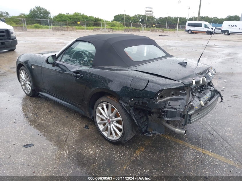 2020 Fiat 124 Spider Lusso VIN: JC1NFAEK4L0145256 Lot: 39638563