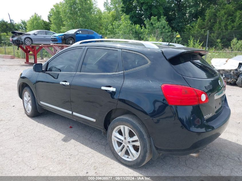 2013 Nissan Rogue Sv VIN: JN8AS5MT4DW500735 Lot: 39638577