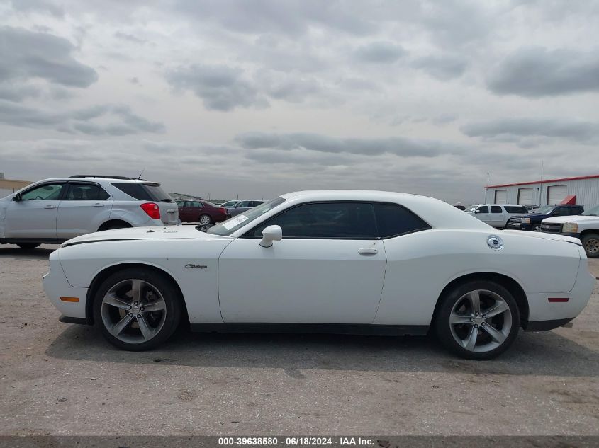 2012 Dodge Challenger R/T VIN: 2C3CDYBT0CH158561 Lot: 39638580