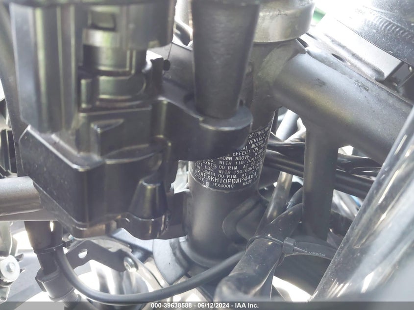 VIN JKAEXKH10PDAP4464 2023 KAWASAKI EX400