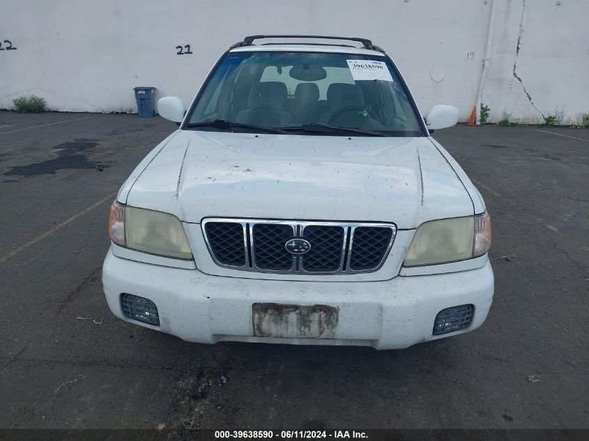 2001 Subaru Forester S VIN: JF1SF65651H766077 Lot: 39638590