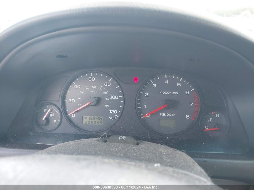 2001 Subaru Forester S VIN: JF1SF65651H766077 Lot: 39638590