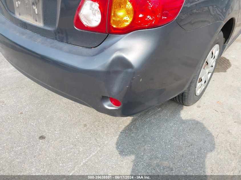 2009 Toyota Corolla Le VIN: 1NXBU40E89Z163996 Lot: 39638591