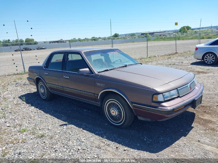 1989 Oldsmobile Cutlass Ciera Sl VIN: 2G3AM51W0K2439435 Lot: 39638596