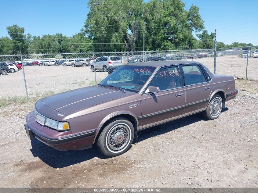 1989 Oldsmobile Cutlass Ciera Sl VIN: 2G3AM51W0K2439435 Lot: 39638596