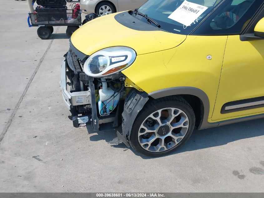 2014 Fiat 500L Trekking VIN: ZFBCFADH8EZ010797 Lot: 39638601