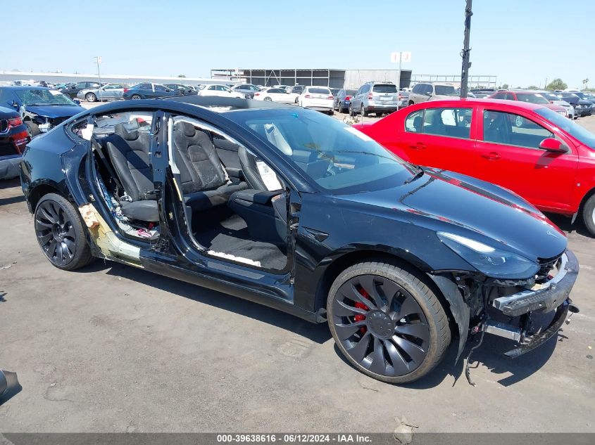 5YJ3E1EC1PF654685 2023 TESLA MODEL 3 - Image 1