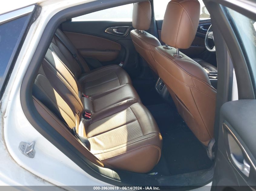 2015 Chrysler 200 C VIN: 1C3CCCCG0FN665348 Lot: 39638619