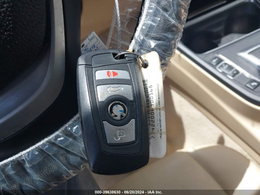 2014 BMW 335I VIN: WBA3A9C52EF478413 Lot: 39638630