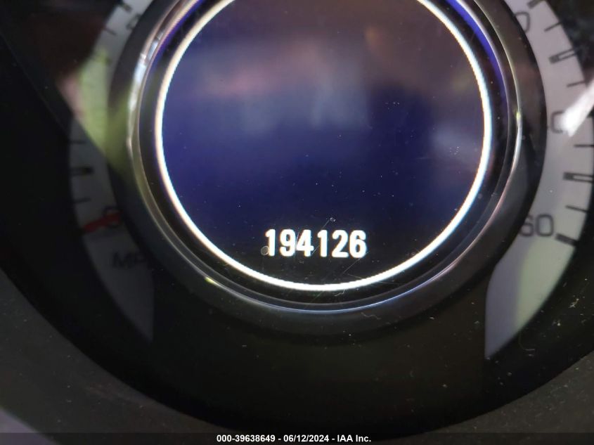 2010 Cadillac Srx Luxury Collection VIN: 3GYFNAEY9AS500100 Lot: 39638649